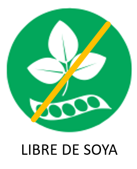 sello libre de soya